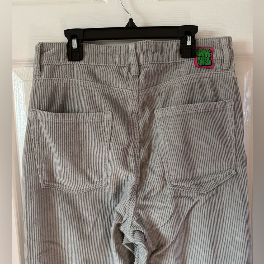 Empyre Tori 90s Light Grey Corduroy Skate Pants Size 7 - Picture 7 of 8